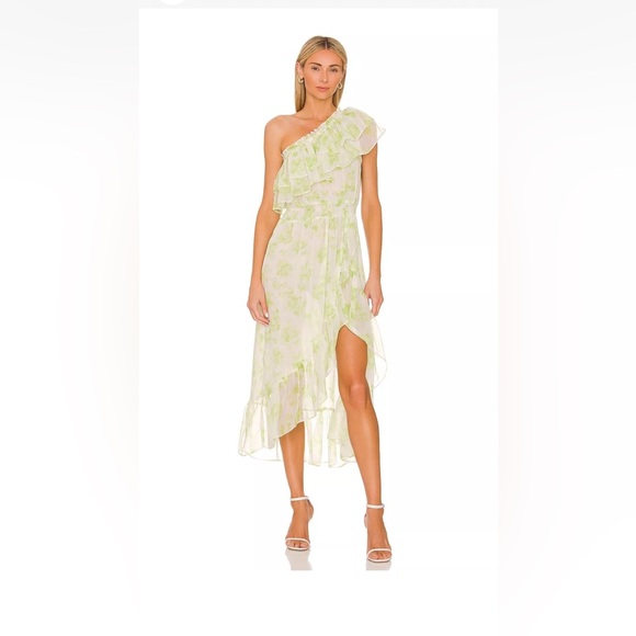 Misa Los Angeles Rumi Dress in Honeydew Blossom Size XS NWT - Picture 1 of 6